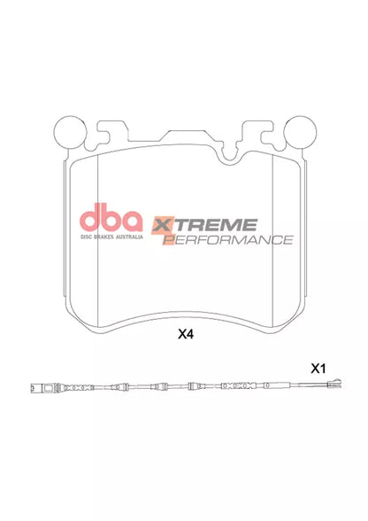 DBA Brake Pads Xtreme Performance | Front — BP OPREMA I SERVIS d.o.o.