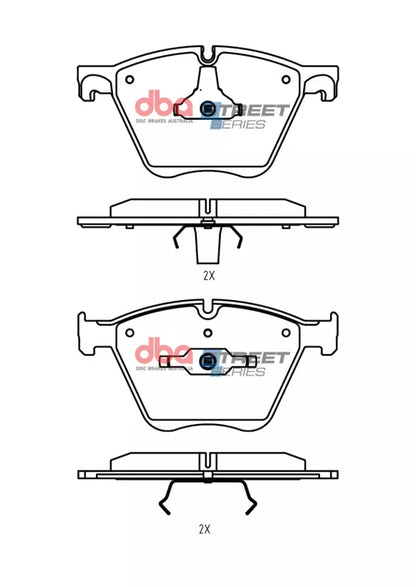 DBA Brake Pads Street Series | Front — BP OPREMA I SERVIS d.o.o.