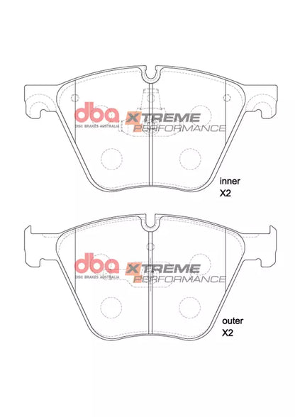 DBA Brake Pads Xtreme Performance | Front — BP OPREMA I SERVIS d.o.o.
