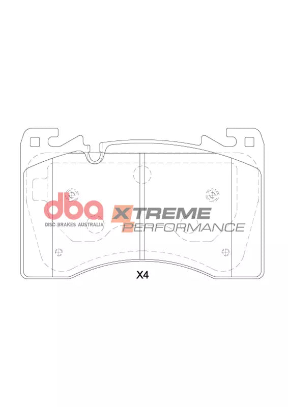 DBA Brake Pads Xtreme Performance | Front — BP OPREMA I SERVIS d.o.o.