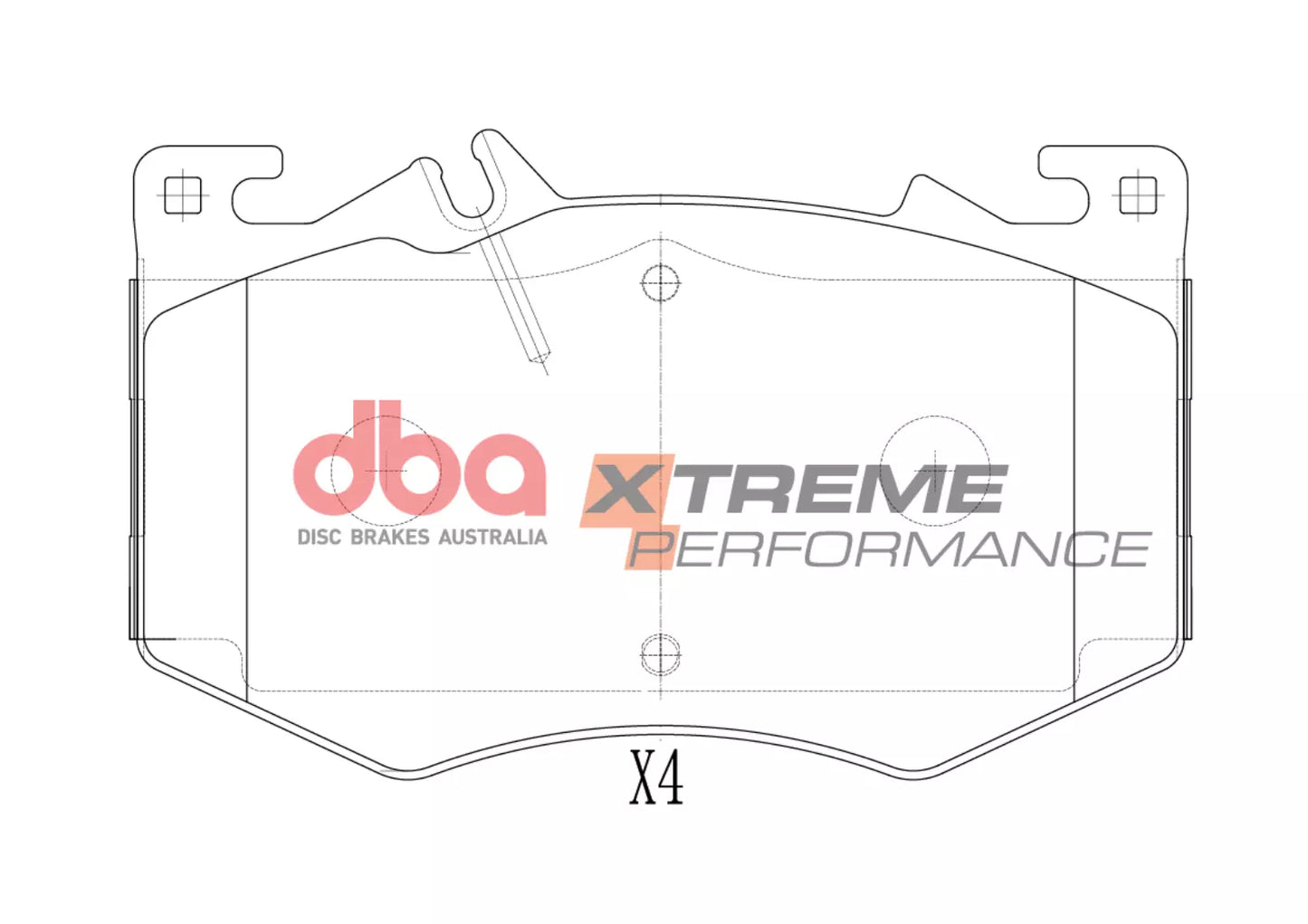 DBA Brake Pads Xtreme Performance | Front Axle — BP OPREMA I SERVIS d.o.o.