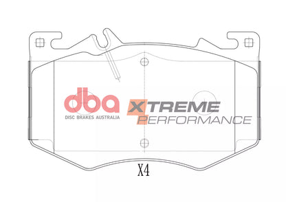 DBA Brake Pads Xtreme Performance | Front Axle — BP OPREMA I SERVIS d.o.o.