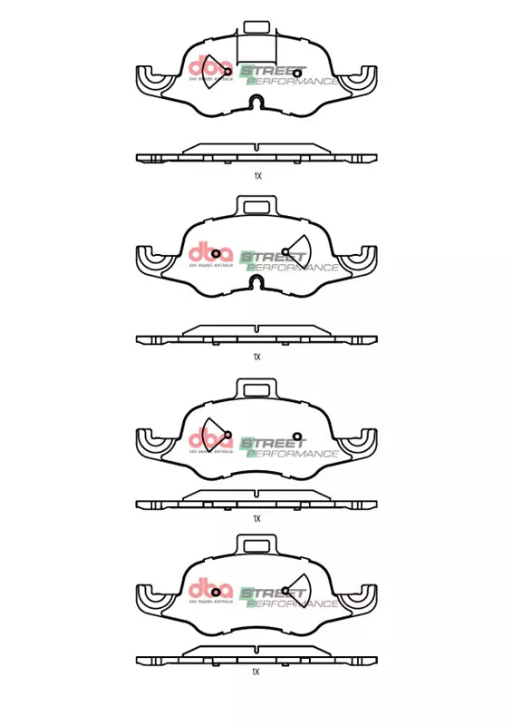 DBA Brake Pads Street Performance | Front Axle — BP OPREMA I SERVIS d.o.o.
