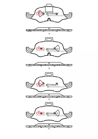 DBA Brake Pads Street Performance | Front Axle — BP OPREMA I SERVIS d.o.o.