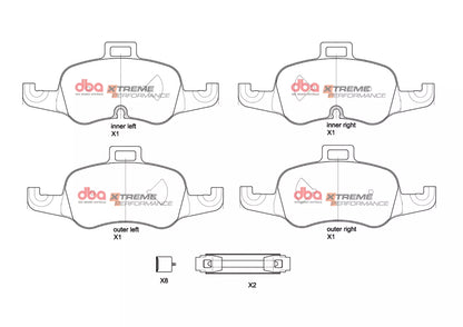 DBA Brake Pads Xtreme Performance | Front Axle — BP OPREMA I SERVIS d.o.o.