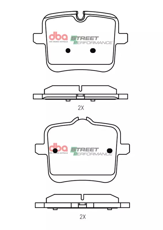 DBA Brake Pads Street Performance | Rear — BP OPREMA I SERVIS d.o.o.