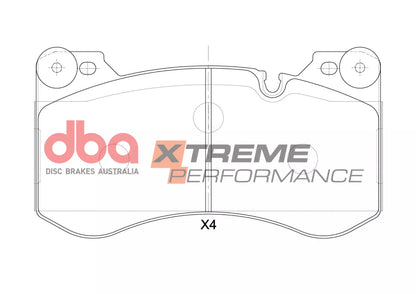DBA Brake Pads Xtreme Performance | Front Axle — BP OPREMA I SERVIS d.o.o.