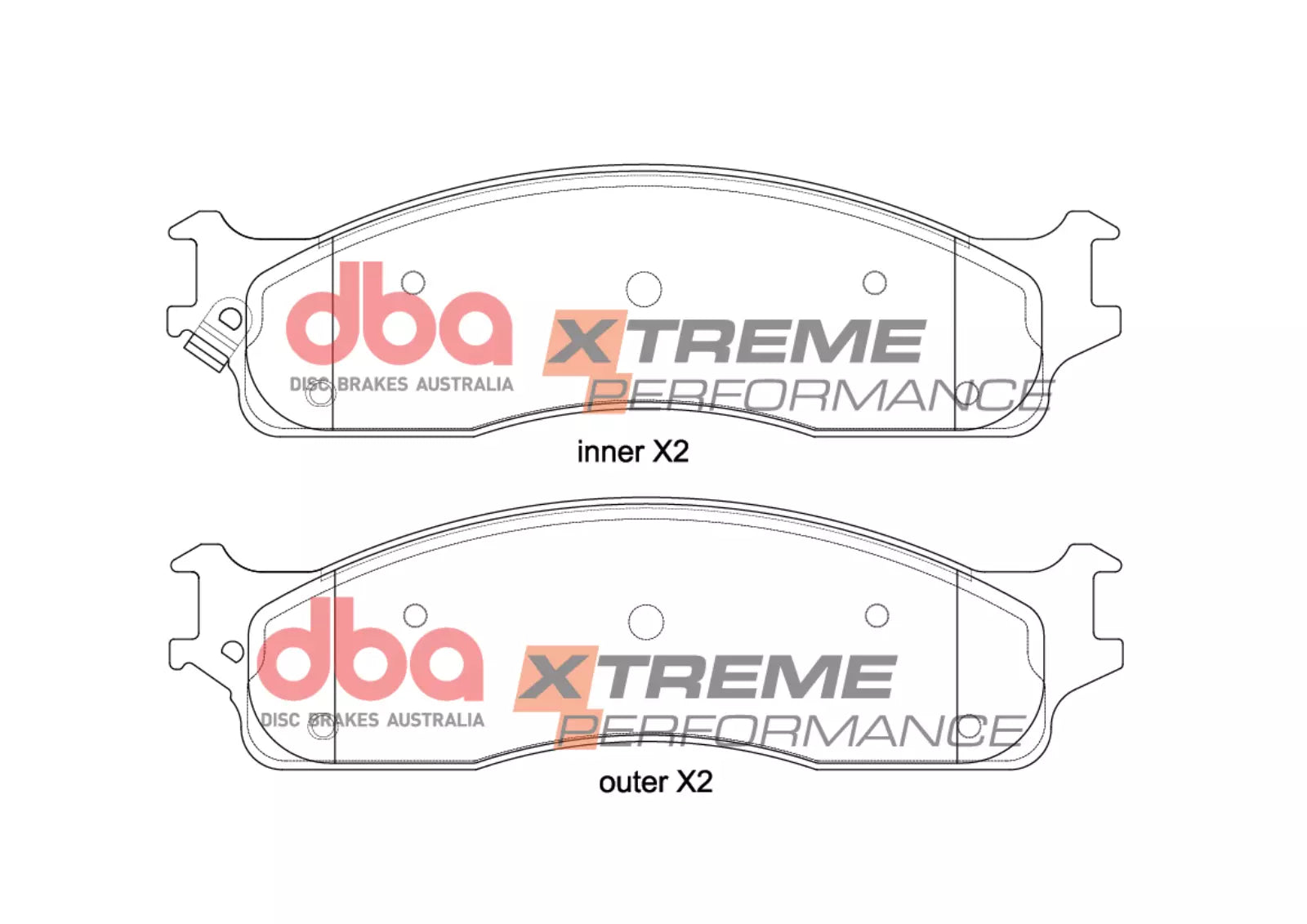 DBA Brake Pads Xtreme Performance | Front Axle — BP OPREMA I SERVIS d.o.o.