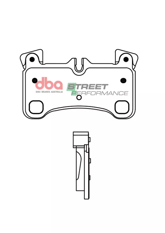 DBA Brake Pads Street Performance | Rear — BP OPREMA I SERVIS d.o.o.