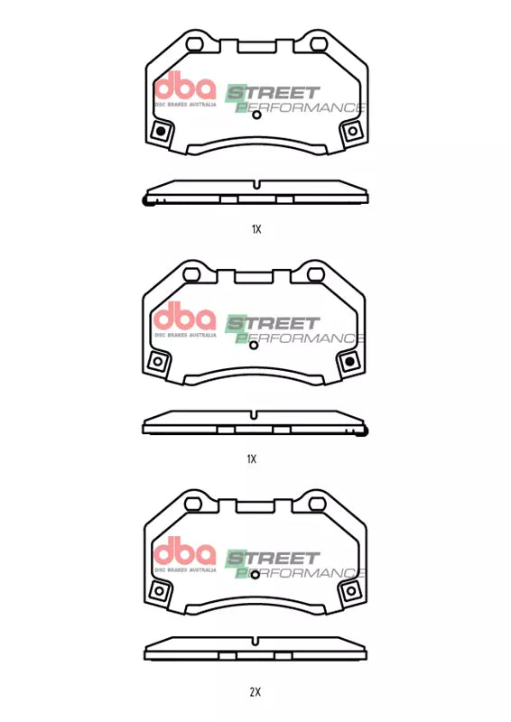 DBA Brake Pads Street Performance | Front — BP OPREMA I SERVIS d.o.o.