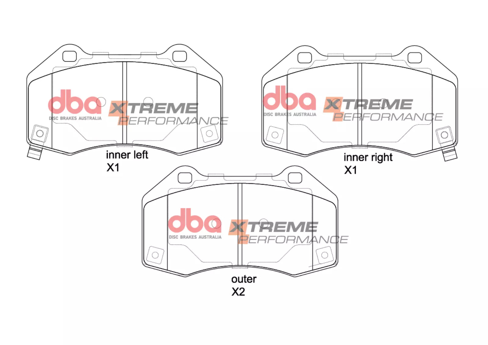 DBA Brake Pads Xtreme Performance | Front Axle — BP OPREMA I SERVIS d.o.o.
