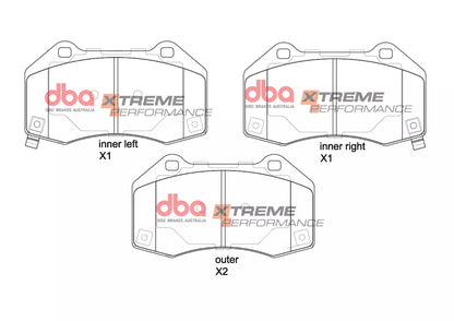 DBA Brake Pads Xtreme Performance | Front Axle — BP OPREMA I SERVIS d.o.o.