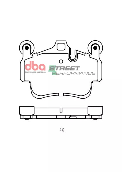 DBA Brake Pads Street Performance | Front Axle — BP OPREMA I SERVIS d.o.o.
