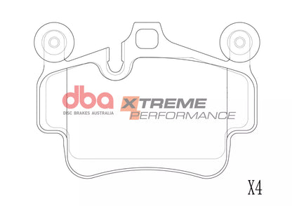 DBA Brake Pads Xtreme Performance | Front Axle — BP OPREMA I SERVIS d.o.o.