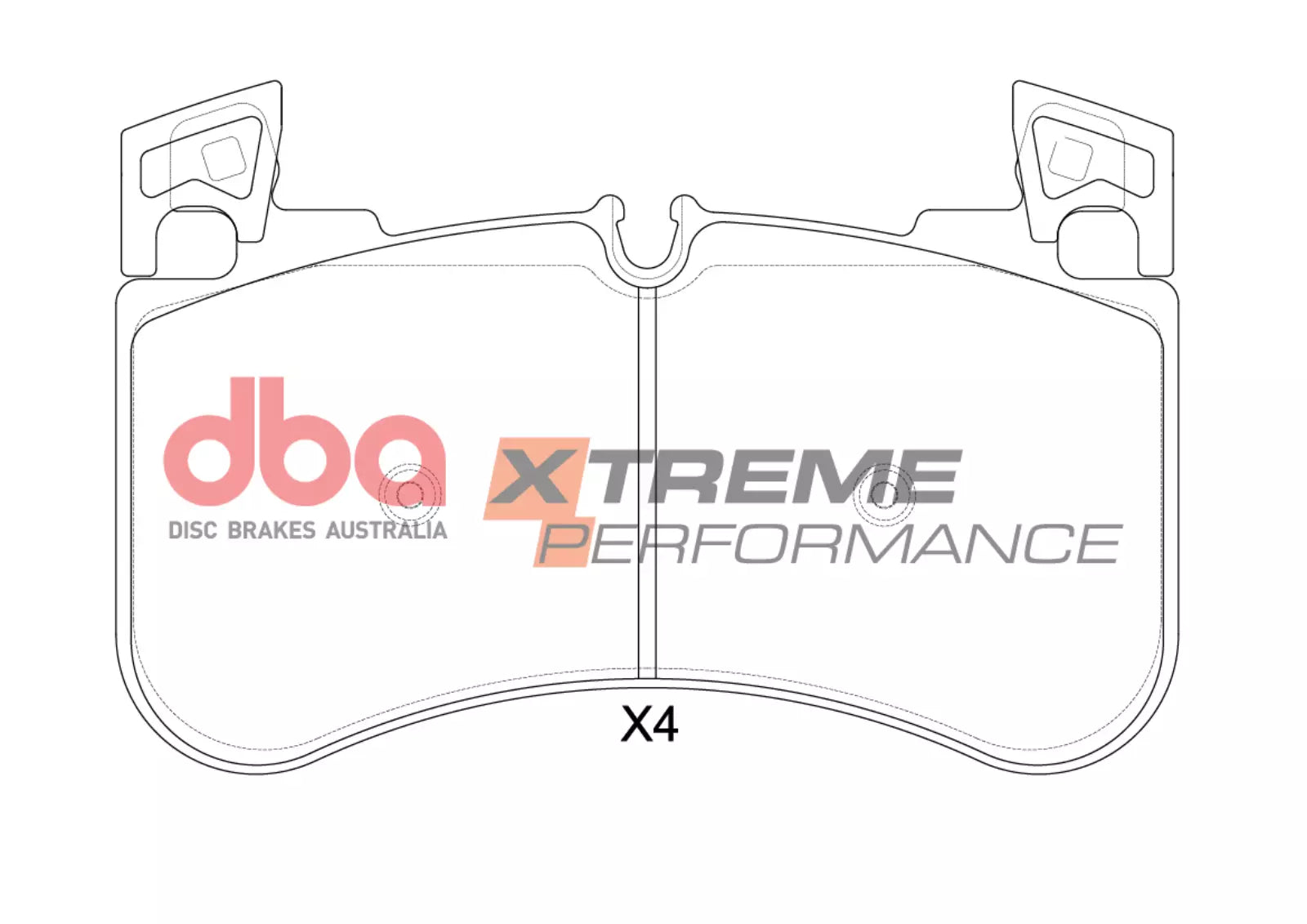 DBA Brake Pads Xtreme Performance | Front Axle — BP OPREMA I SERVIS d.o.o.