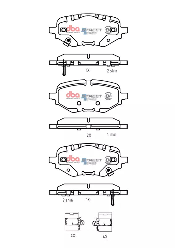 DBA Brake Pads Street Series | Rear — BP OPREMA I SERVIS d.o.o.
