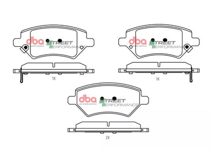 DBA Brake Pads Street Performance | Front Axle — BP OPREMA I SERVIS d.o.o.