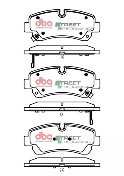 DBA Brake Pads Street Performance | Rear Axle — BP OPREMA I SERVIS d.o.o.