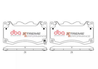 DBA Brake Pads Xtreme Performance | Front Axle — BP OPREMA I SERVIS d.o.o.