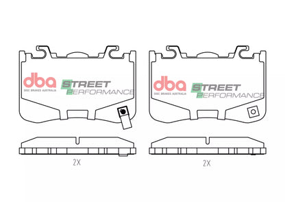 DBA Brake Pads Street Performance | Rear Axle — BP OPREMA I SERVIS d.o.o.