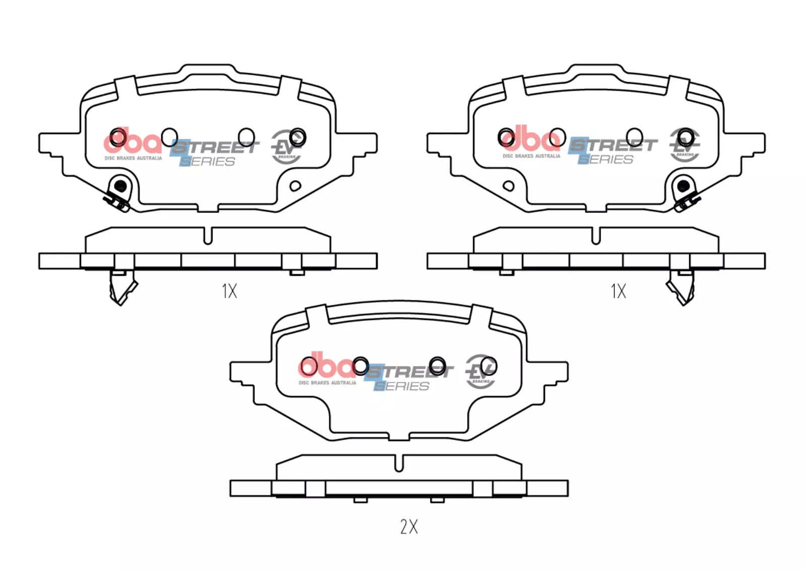 DBA Brake Pads Street Series | Rear Axle — BP OPREMA I SERVIS d.o.o.