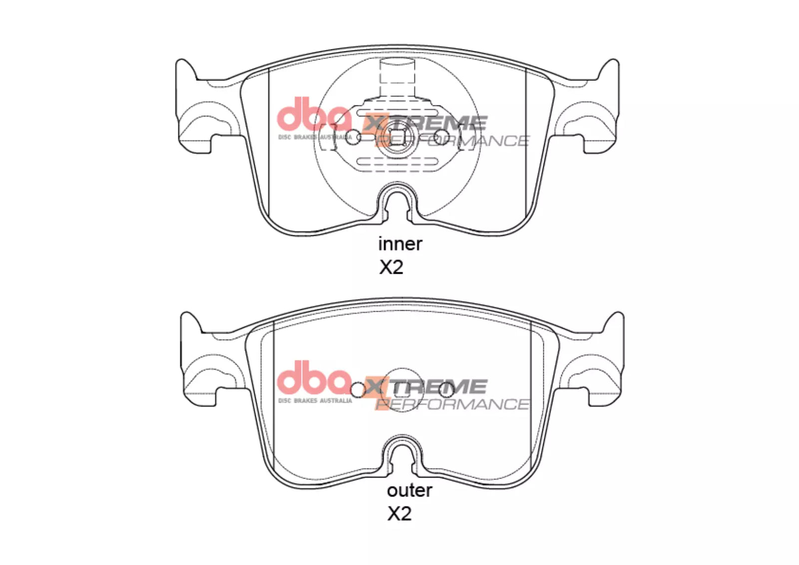 DBA Brake Pads Xtreme Performance | Front — BP OPREMA I SERVIS d.o.o.
