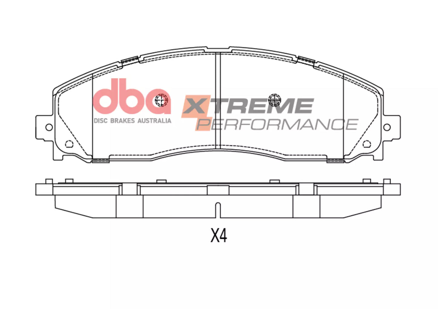DBA Brake Pads Xtreme Performance | Front — BP OPREMA I SERVIS d.o.o.