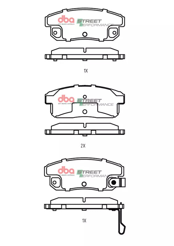 DBA Brake Pads Street Performance | Rear — BP OPREMA I SERVIS d.o.o.