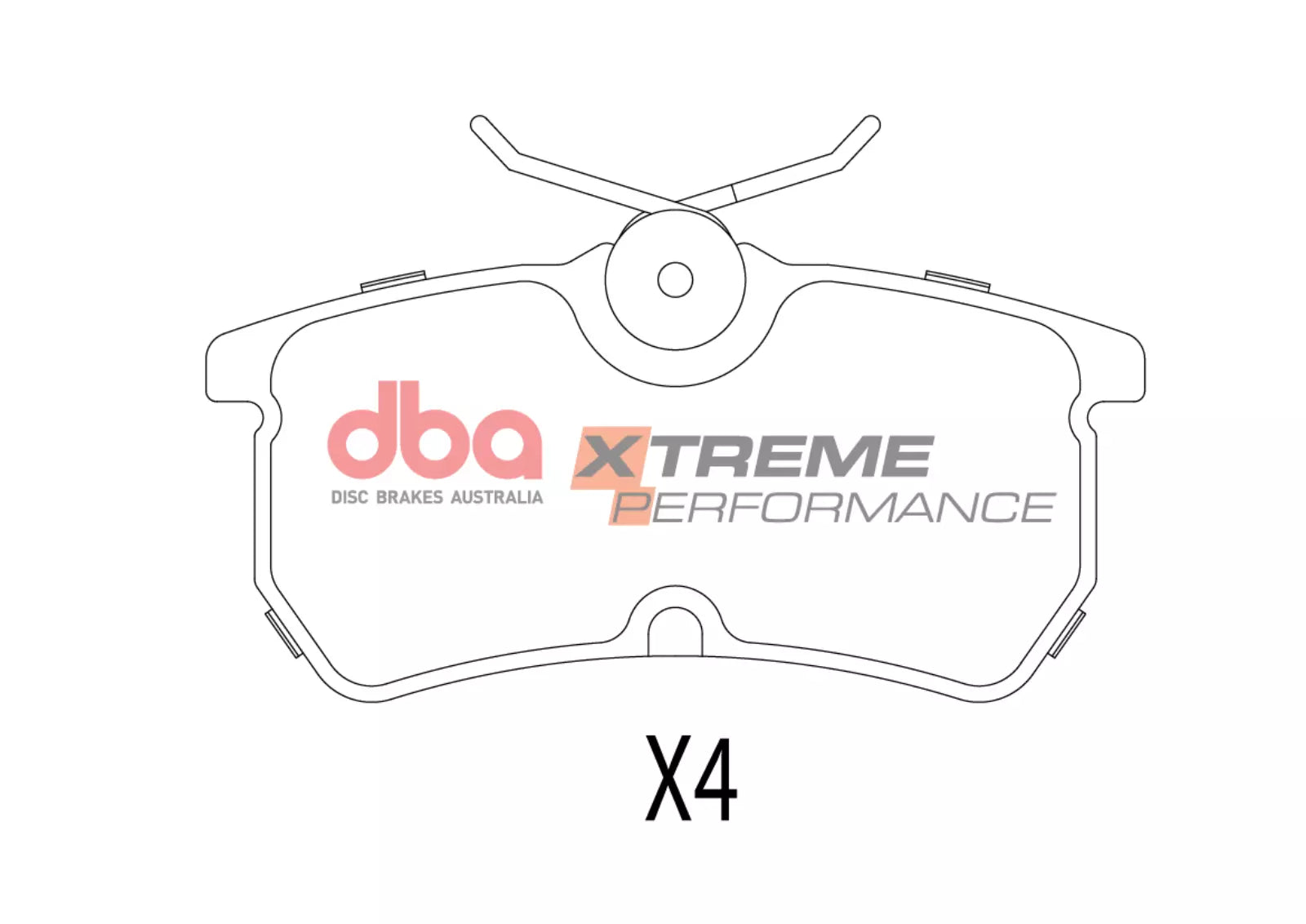 DBA Brake Pads Xtreme Performance | Rear Axle — BP OPREMA I SERVIS d.o.o.