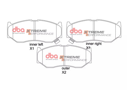 DBA Brake Pads Xtreme Performance | Front Axle — BP OPREMA I SERVIS d.o.o.