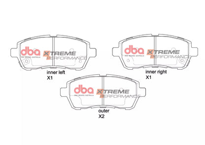 DBA Brake Pads Xtreme Performance | Front Axle — BP OPREMA I SERVIS d.o.o.