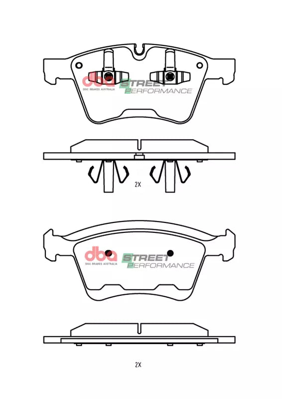 DBA Brake Pads Street Performance | Front Axle — BP OPREMA I SERVIS d.o.o.