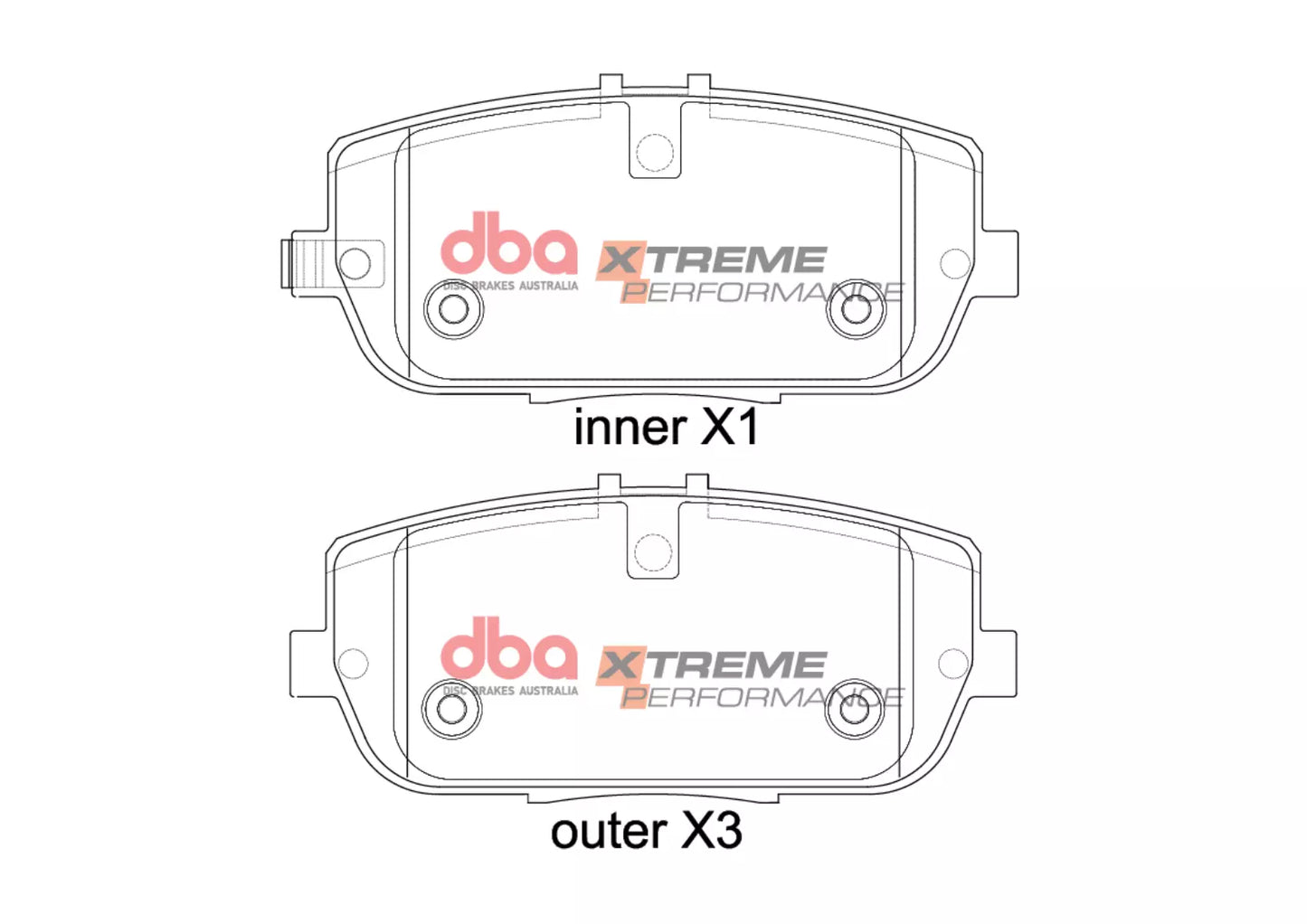 DBA Brake Pads Xtreme Performance — BP OPREMA I SERVIS d.o.o.