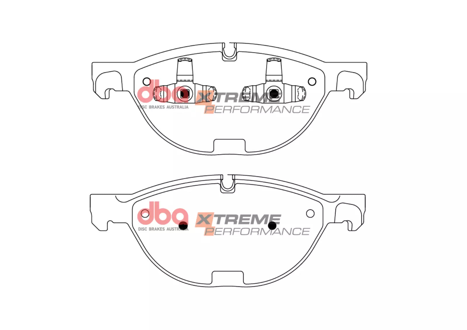DBA Brake Pads Xtreme Performance | Front Axle — BP OPREMA I SERVIS d.o.o.
