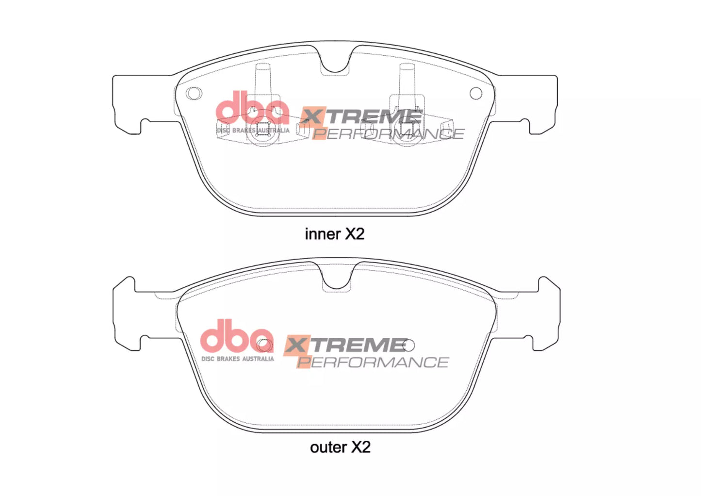 DBA Brake Pads Xtreme Performance | Front Axle — BP OPREMA I SERVIS d.o.o.