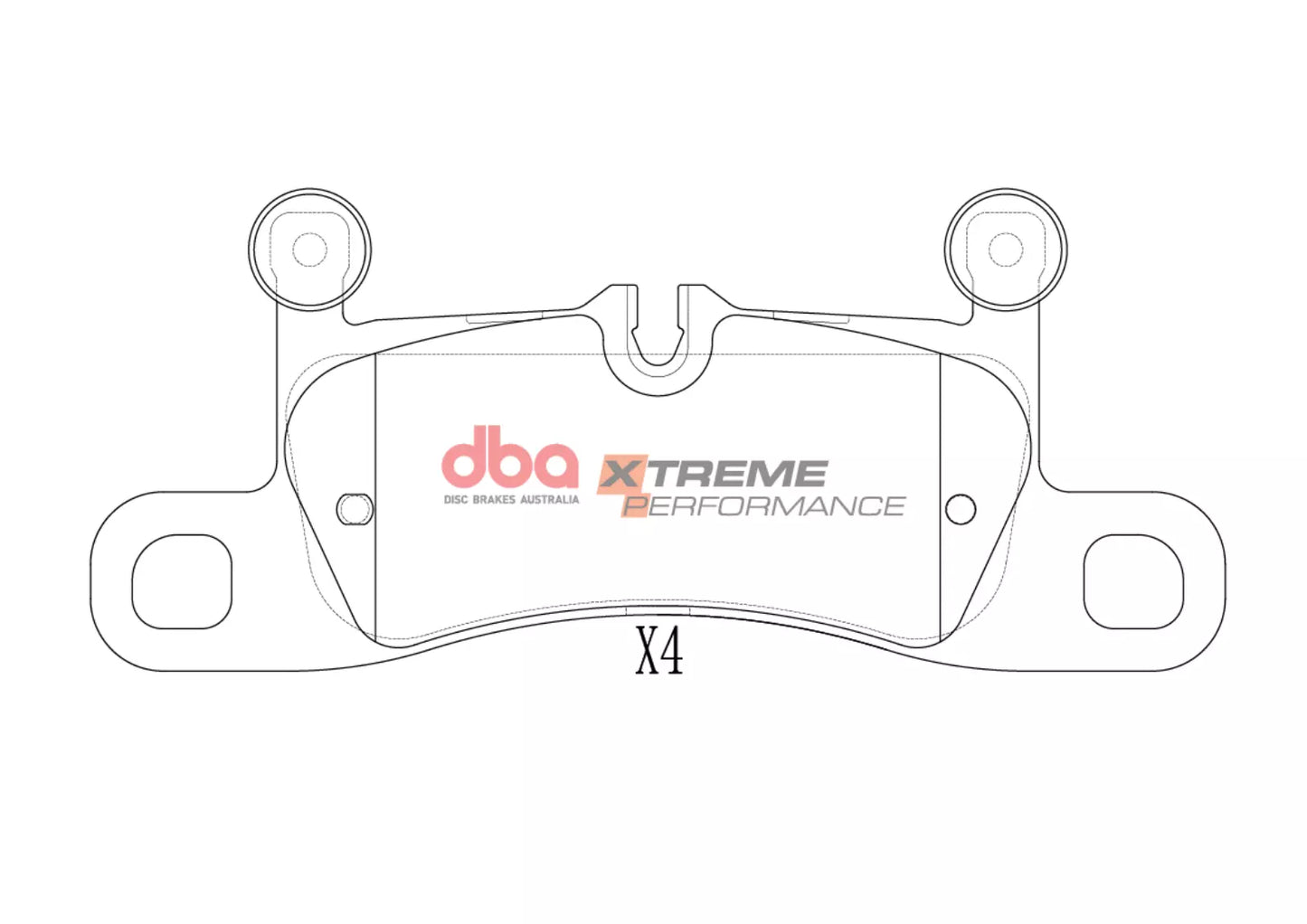 DBA Brake Pads Xtreme Performance | Rear Axle — BP OPREMA I SERVIS d.o.o.