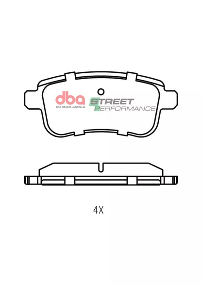 DBA Brake Pads Street Performance | Rear — BP OPREMA I SERVIS d.o.o.