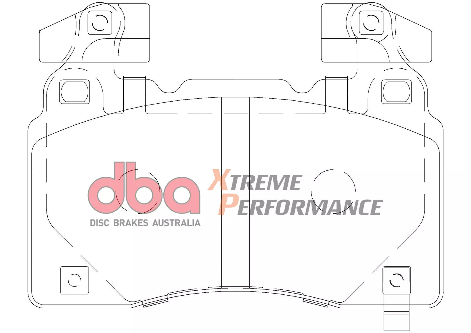 DBA Brake Pads Xtreme Performance | Front Axle — BP OPREMA I SERVIS d.o.o.