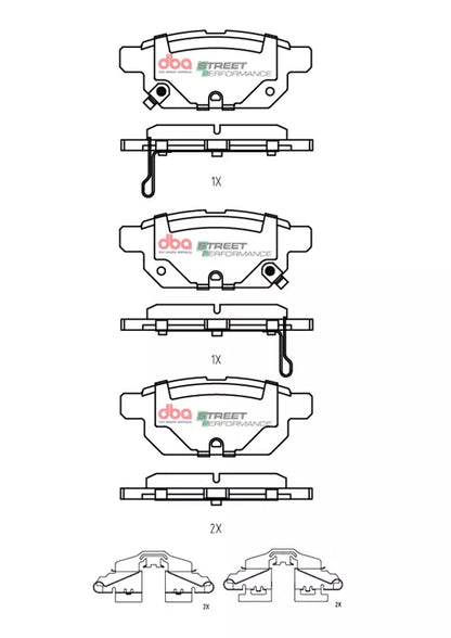 DBA Brake Pads Street Performance | Rear — BP OPREMA I SERVIS d.o.o.