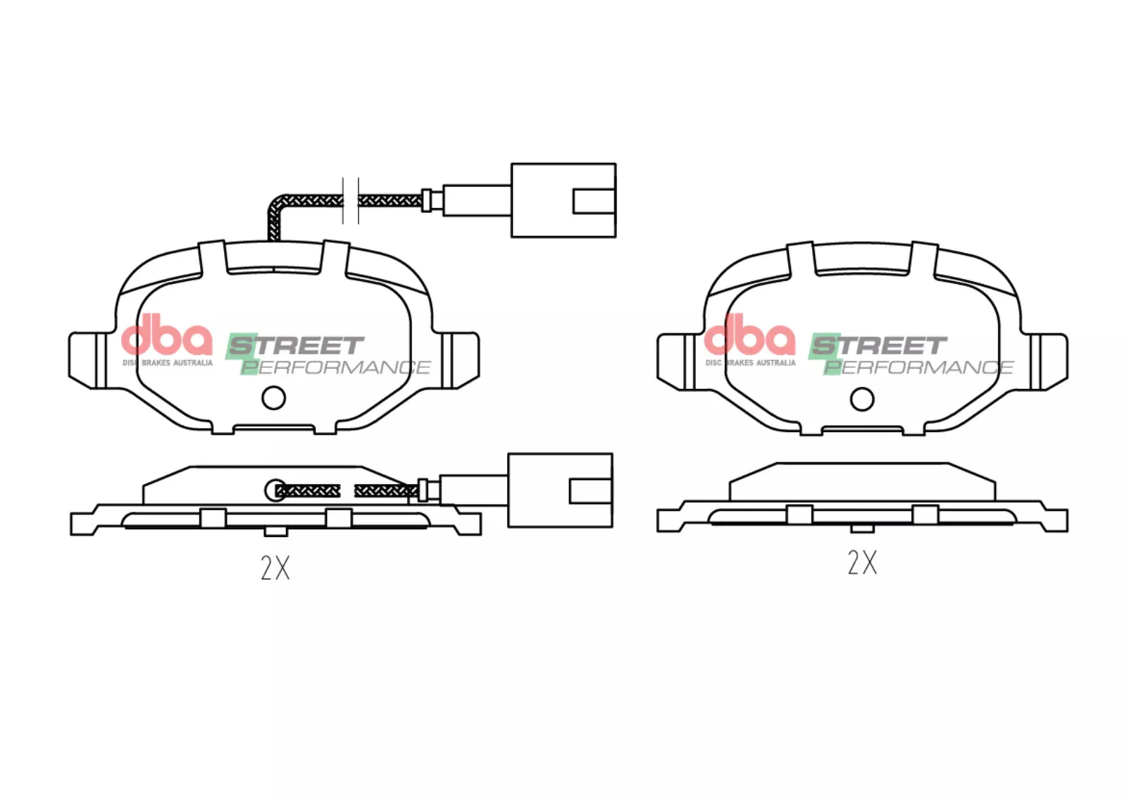 DBA Brake Pads Street Performance | Rear — BP OPREMA I SERVIS d.o.o.