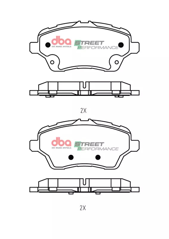 DBA Brake Pads Street Performance | Front Axle — BP OPREMA I SERVIS d.o.o.