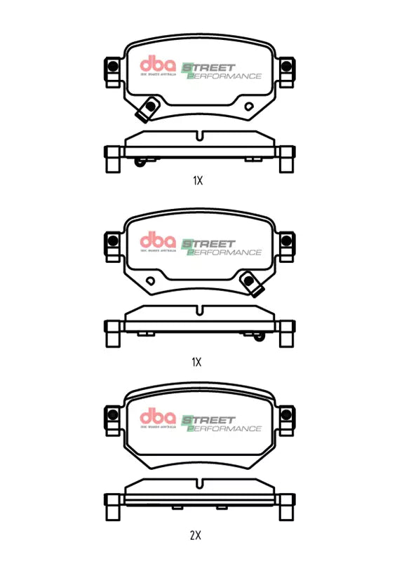 DBA Brake Pads Street Performance | Rear — BP OPREMA I SERVIS d.o.o.