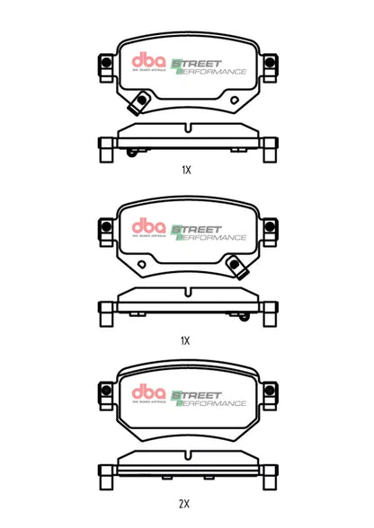 DBA Brake Pads Street Performance | Rear — BP OPREMA I SERVIS d.o.o.