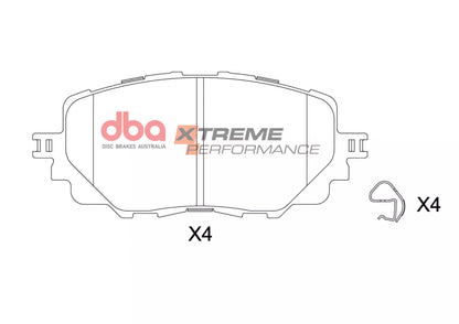 DBA Brake Pads Xtreme Performance — BP OPREMA I SERVIS d.o.o.