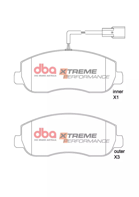 DBA Brake Pads Xtreme Performance | Front — BP OPREMA I SERVIS d.o.o.