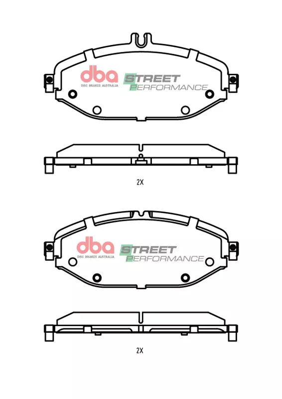 DBA Brake Pads Street Performance | Front Axle — BP OPREMA I SERVIS d.o.o.