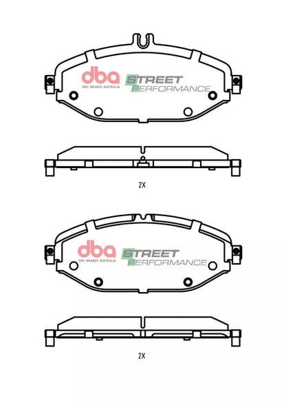 DBA Brake Pads Street Performance | Front Axle — BP OPREMA I SERVIS d.o.o.