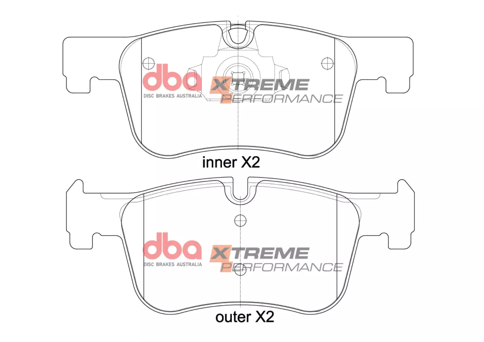 DBA Brake Pads Xtreme Performance | Front Axle — BP OPREMA I SERVIS d.o.o.