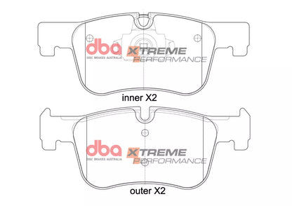 DBA Brake Pads Xtreme Performance | Front Axle — BP OPREMA I SERVIS d.o.o.