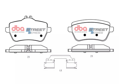 DBA Brake Pads Street Series | Rear Axle — BP OPREMA I SERVIS d.o.o.